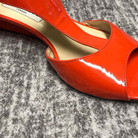 JIMMY CHOO coral wedges - Picture 5 of 6